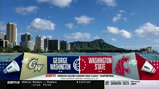 WSU MBB: Highlights vs. George Washington 12/22/22