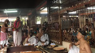 Maha Rudra homam Poornahuti and vasordhara