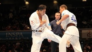 【新極真会】第10回全世界空手道選手権大会 男子3回戦 23 SHINKYOKUSHINKAI KARATE