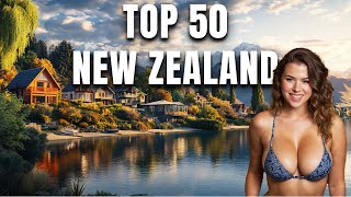 Wonders of New Zealand | 50 Most Amazing Places To Visit In New Zealand | Travel Video 4K