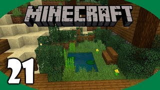 Minecraft Loom, Banners, and Garden! | Minecraft Survival Let's Play | Episode 21