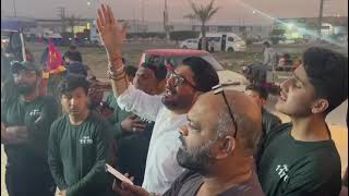 Parcham Kushai Mokib 1176 Najaf To Karbala  mashi road 13 Shaban Mir Hasan Mir