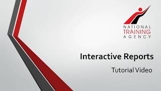 Interactive Reports Demonstration