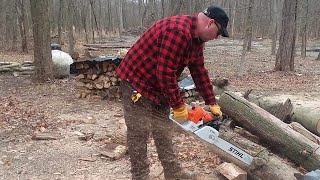 New chainsaw for the homestead! Stihl ms461 with 32\