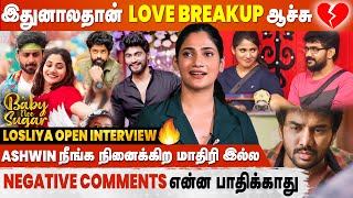 Ashwin-க்கு Surgery பண்ணிருக்காங்க ஆனாலும்... - Losliya Breaks | Baby Nee Sugar Song