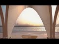 dubai 4k horizon view scenic relaxation film with peaceful music video ultra hd