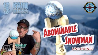 The ABOMINABLE SNOWMAN Kaiju Kendama Unboxing - Sweets Kendamas