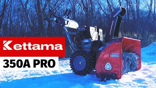 Cнегоуборщик Kettama 350A PRO. Обзор.