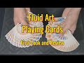 Fluid Art Playing Cards by TCC - First Look and Review