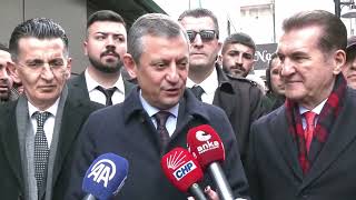 CHP GENEL BAŞKANI ÖZGÜR ÖZEL BASIN MENSUPLARININ SORULARINI YANITLADI 22/02/2025