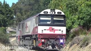 SCT  train going down through mt lofty (CSR006)(CSR014)(SCT005)(CSR003