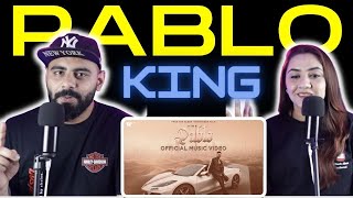 PABLO - KING || CHAMPAGNE TALK || Delhi Couple Reactions