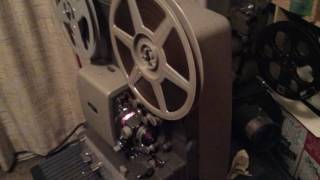 Elmo TP-8 8mm Sound Projector demo