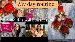 my small business 🌸|| day routine 🌸🌷 #minivlog #lifestylevlog