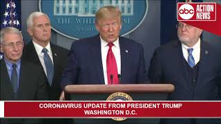 President Trump gives coronavirus update from the White House