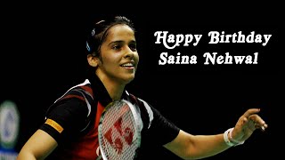 Saina Nehwal Birthday Video Greeting