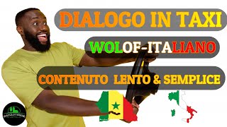 Wolof,Italiano, Impara l'italiano-Wolof, Jang Italien, Learn Italian and Wolof. NEL TAXI!