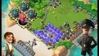 Boom Beach: Destroy high-pressure gas rifle defense-melts instantly