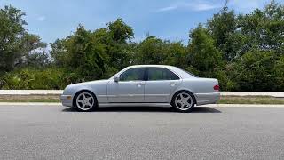 2000 Mercedes Benz E430 Sport Driving 06152023