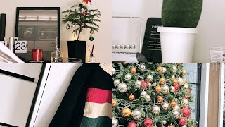 Christmas vlog, ho ho ho! 🦌🎅🏻 Christmas is coming🎄🧣.มาแต่งต้นคริสต์มาสจิ๋วในห้องกัน #christmas