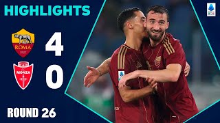 Bryan Cristante Goal | Roma vs Monza 4-0 Highlights | Serie A 2024/25