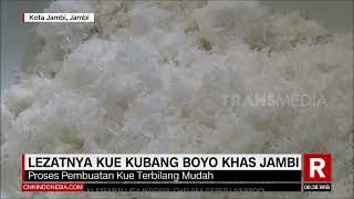 Lezatnya Kue Kubang Boyo Khas Jambi | REDAKSI PAGI (30/12/21)