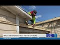 Waco neighbors, contractors help fix elderly man's home