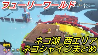 【マリオ3Dワールド】フューリーワールド ネコシャインまとめ#16(終) ネコ湖 西エリア【クリア後/攻略】