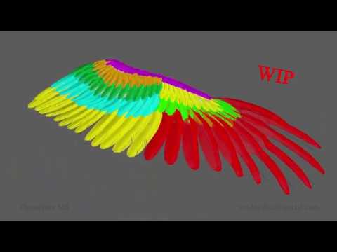 Wing Yeti Feathers Nhair Wip Youtube