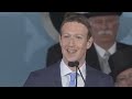 Facebook Founder Mark Zuckerberg Commencement Address  Harvard Commencement 2017