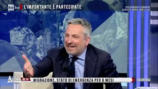 Michele Gubitosa ospite ad Agorà - 13/04/2023