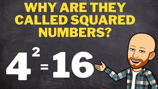 Why are squared numbers called square numbers?