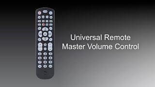 GE Master Volume Control - Instructional