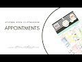 APPOINTMENTS Value Pack Sticker Book From The Happy Planner