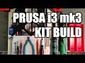 Prusa i3 mk3 3D Printer Kit Build (timelapse)