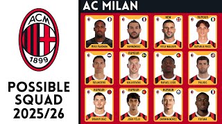 AC Milan Possible Squad 2025/26 Ft. Kyle Walker, Darwin Núñez, João Félix, Arda Güler,...