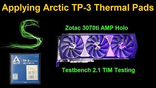 Applying Arctic TP-3 Thermal Pads