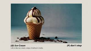 (P) ice-cream