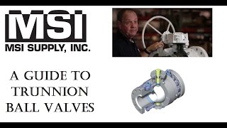 Trunnion Ball Valves