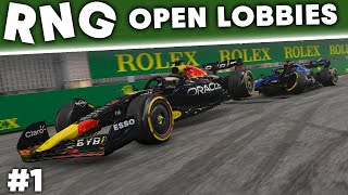 RNG Open Lobbies - The First Race Is Absolute CARNAGE