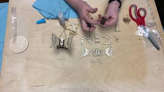 Box of Making - September 2020 - Flapping Butterfly Automaton