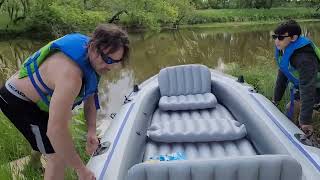 I bought a used Intex Mariner 5 Inflatable boat!