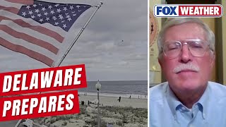 Delaware Prepares For Nor'easter Trekking Up East Coast