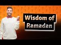 Why did Allah give us Ramadan?