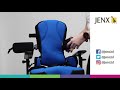 Jenx Junior+ - Flexible thoracic support pad adjustment