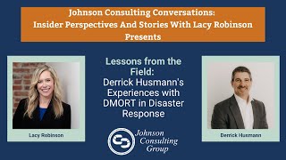 Lessons from the Field Derrick Husmann's Experiences with DMORT in Disaster Response