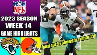 Jacksonville Jaguars vs Cleveland Browns HALF TIME WEEK 14(12/10/23) | NFL Highlights 2023