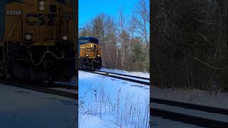 #train #csxtrain #csx #trains #snowtrain #winterspecial #trainspotting #csxrailroad