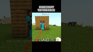 MINECRAFT HACKS #viral #shorts #short #status #hacker