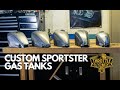 Custom Sportster Gas Tank Options for your Chopper or Bobber